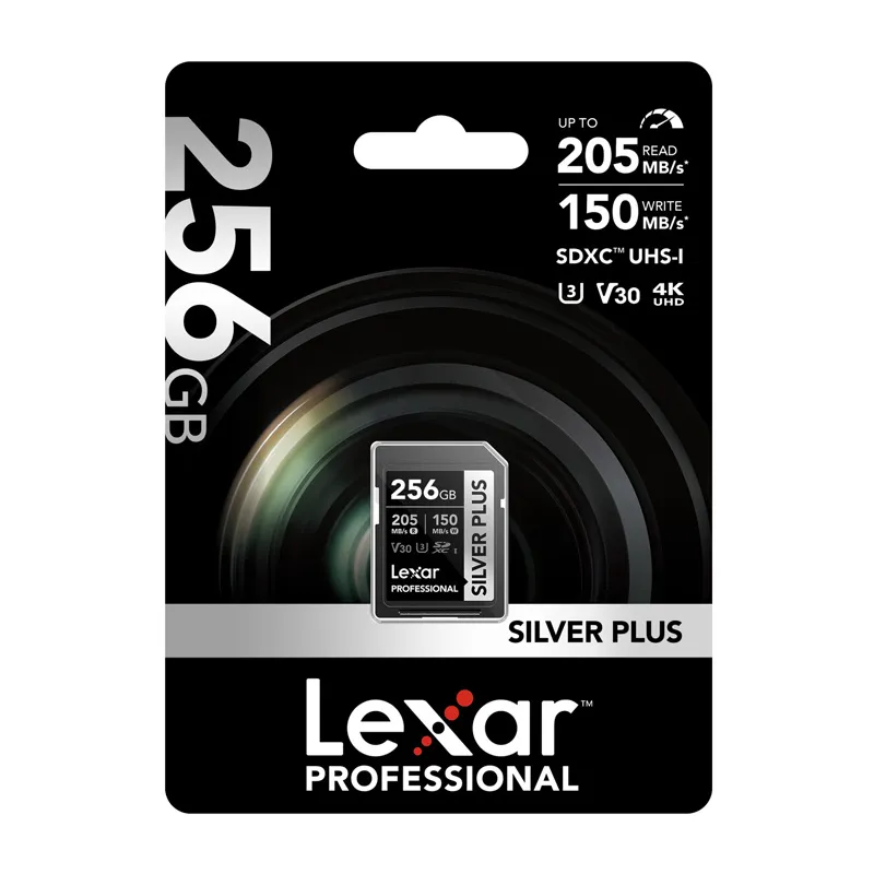 Lexar Professional SILVER PLUS SDXC 256GB memory card